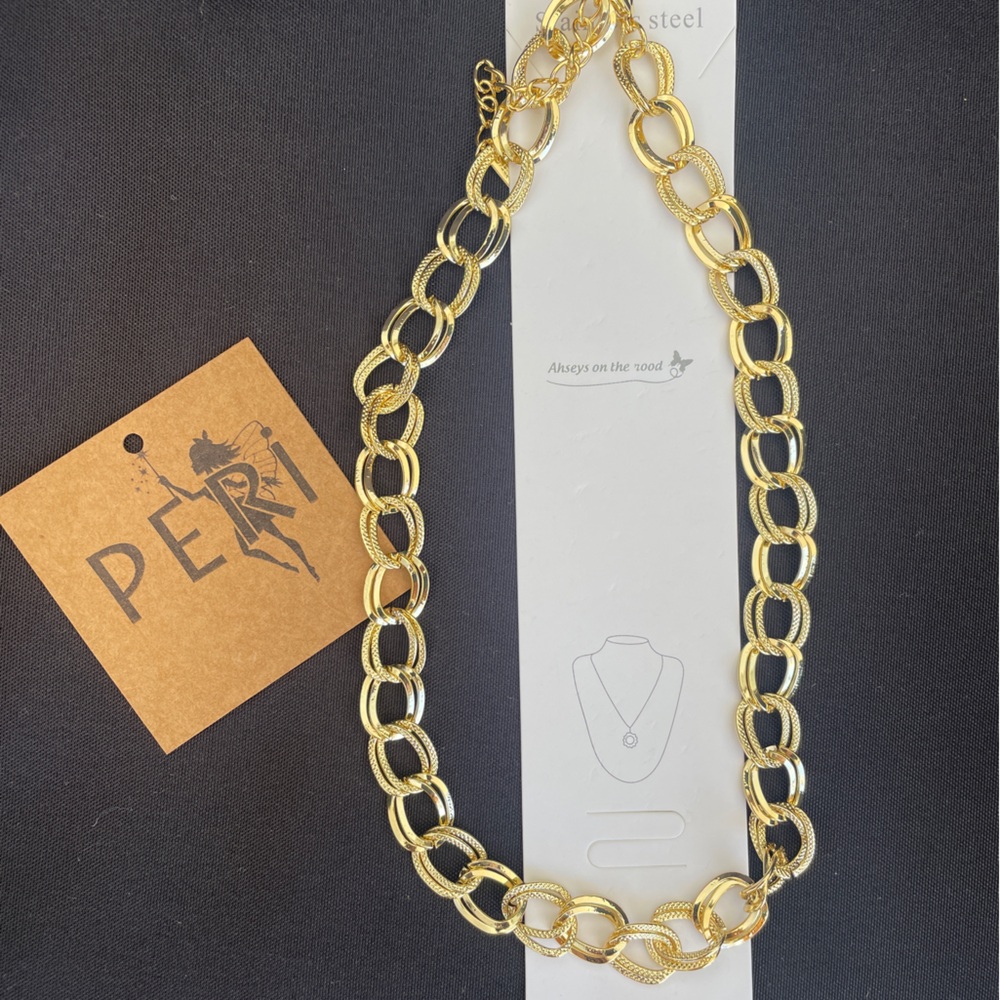 Stainless Steel Gold Necklace